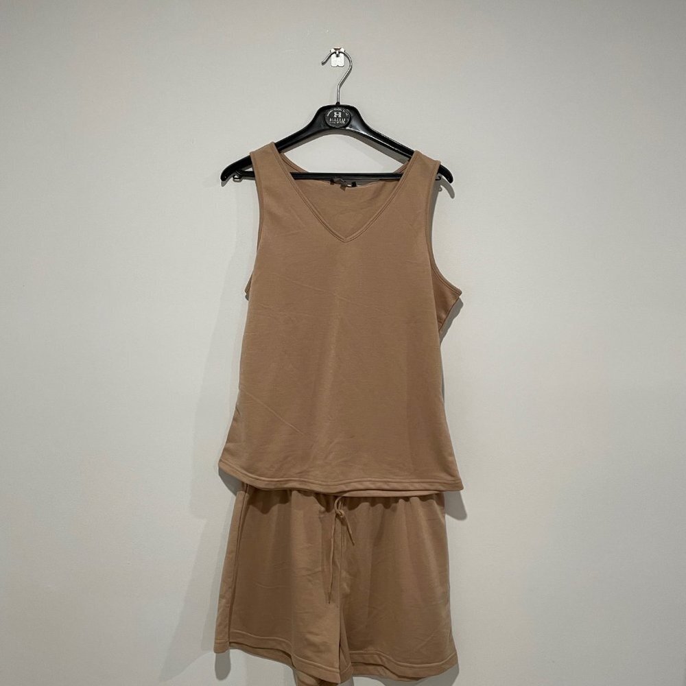 NYDJ Beige Cream Loungewear Set Size S/M - Picture 4 of 16
